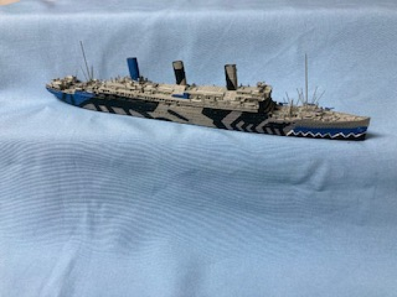 Truppentransporter  "Leviathan" ex "Vaterland" getarnt (1 St.) USA 1917 CM P 50